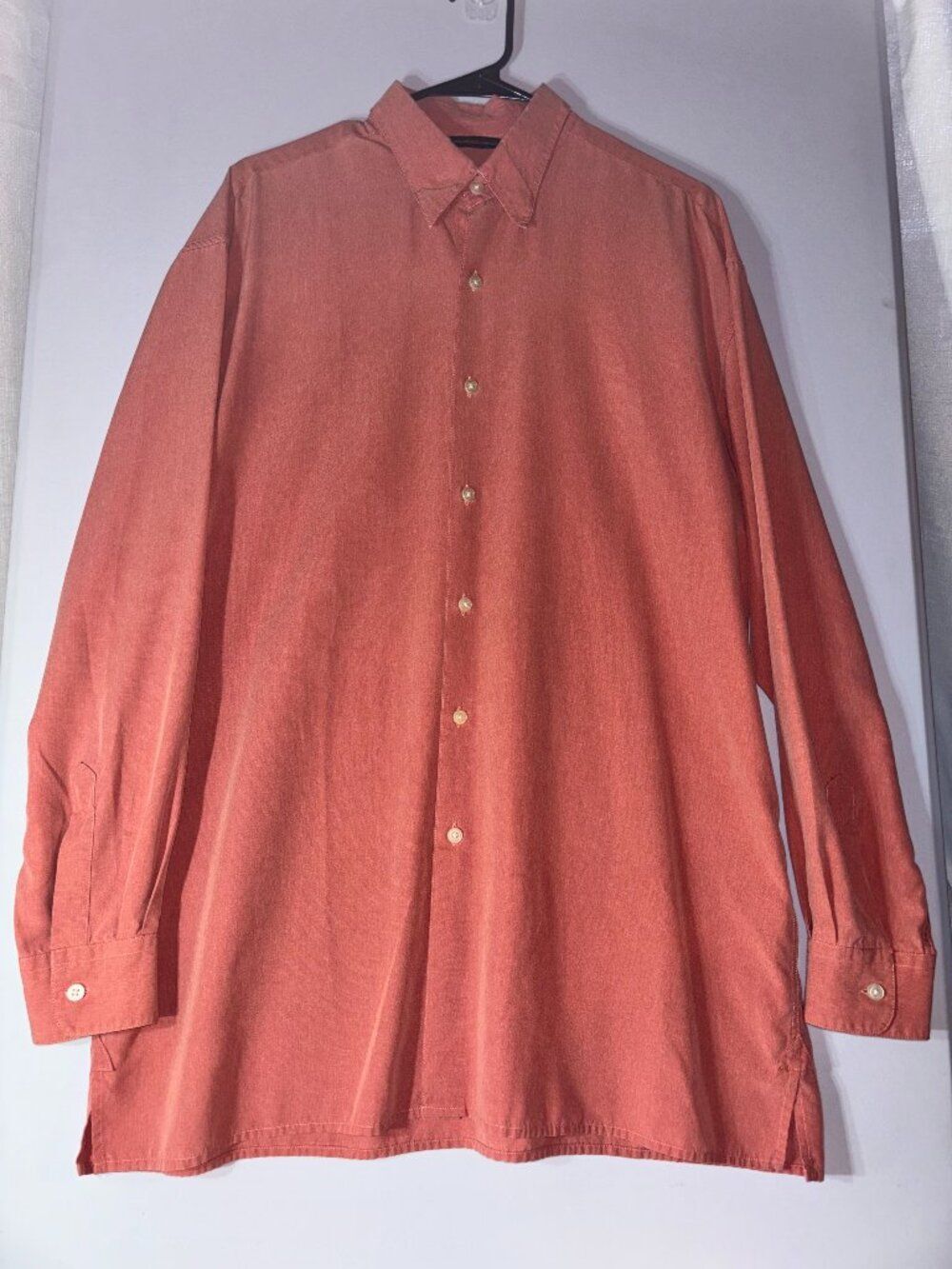 Greg Norman Red Button Down Long Sleeve Shirt
